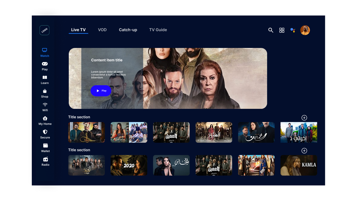 VOD Platform Redesign