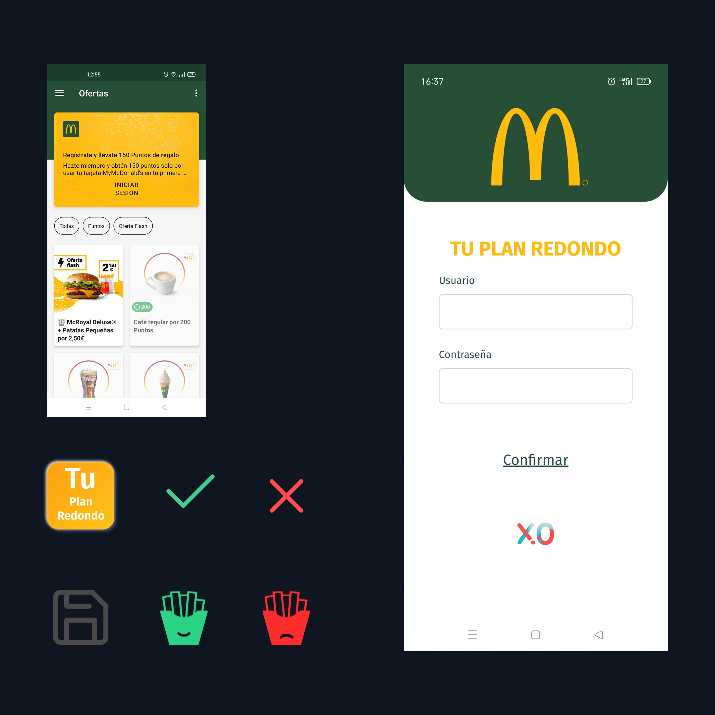 Brand-aligned components and icons